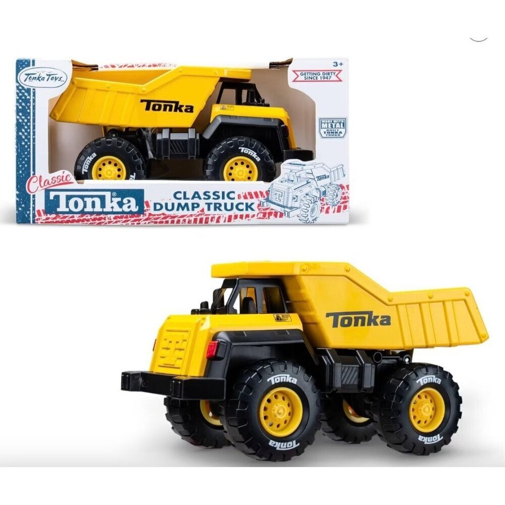 Tonka Retro Tough Metal Classics Dump Truck Toy Vehicle Authentic Kids Play